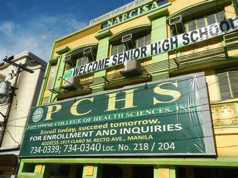 PHILIPPINE COLLEGE OF HEALTH SCIENCES .